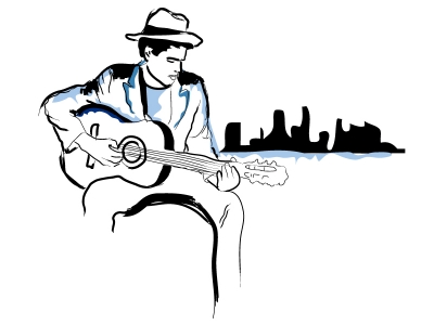 Blues guitarist